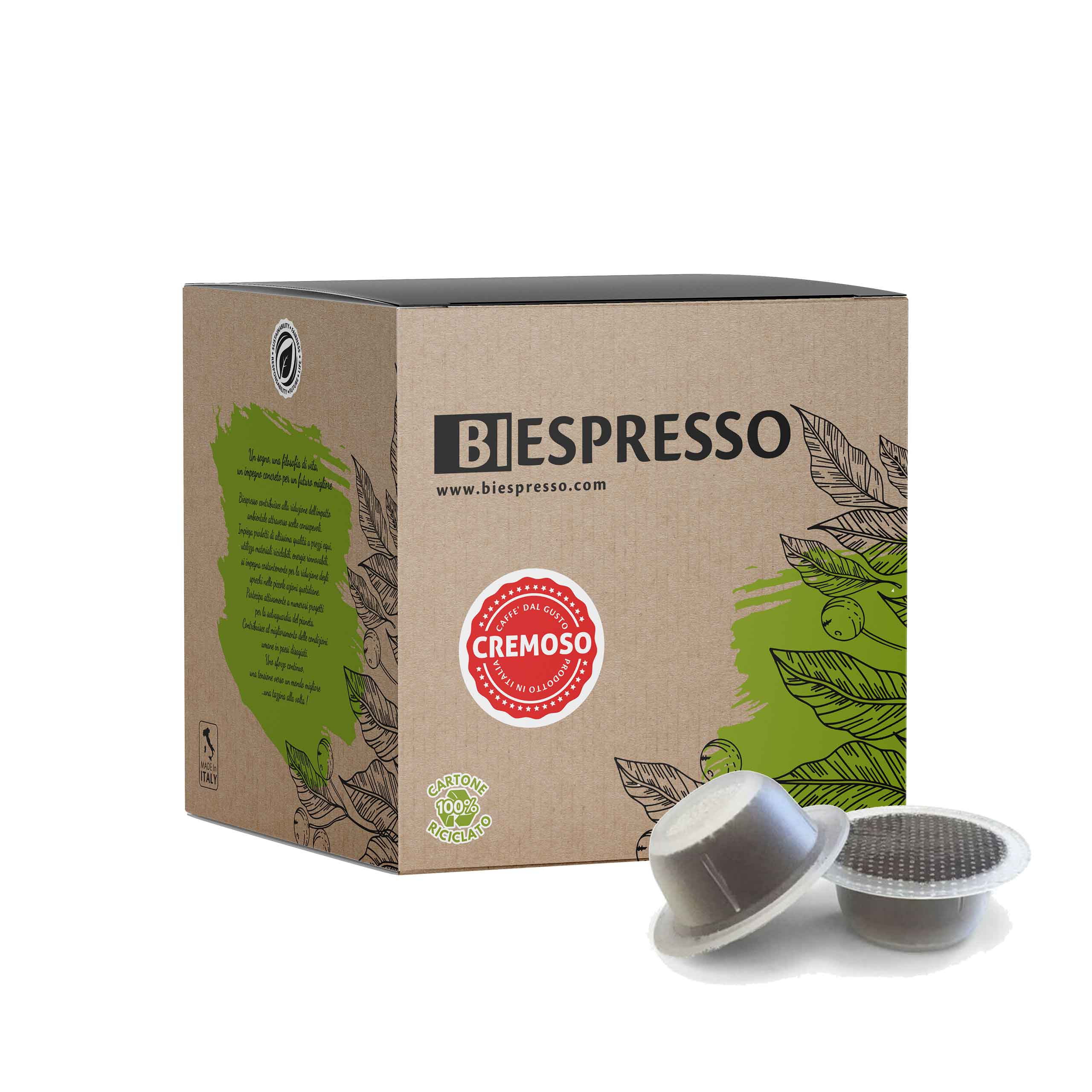 100 CAPSULE - BIALETTI® - CREMOSO