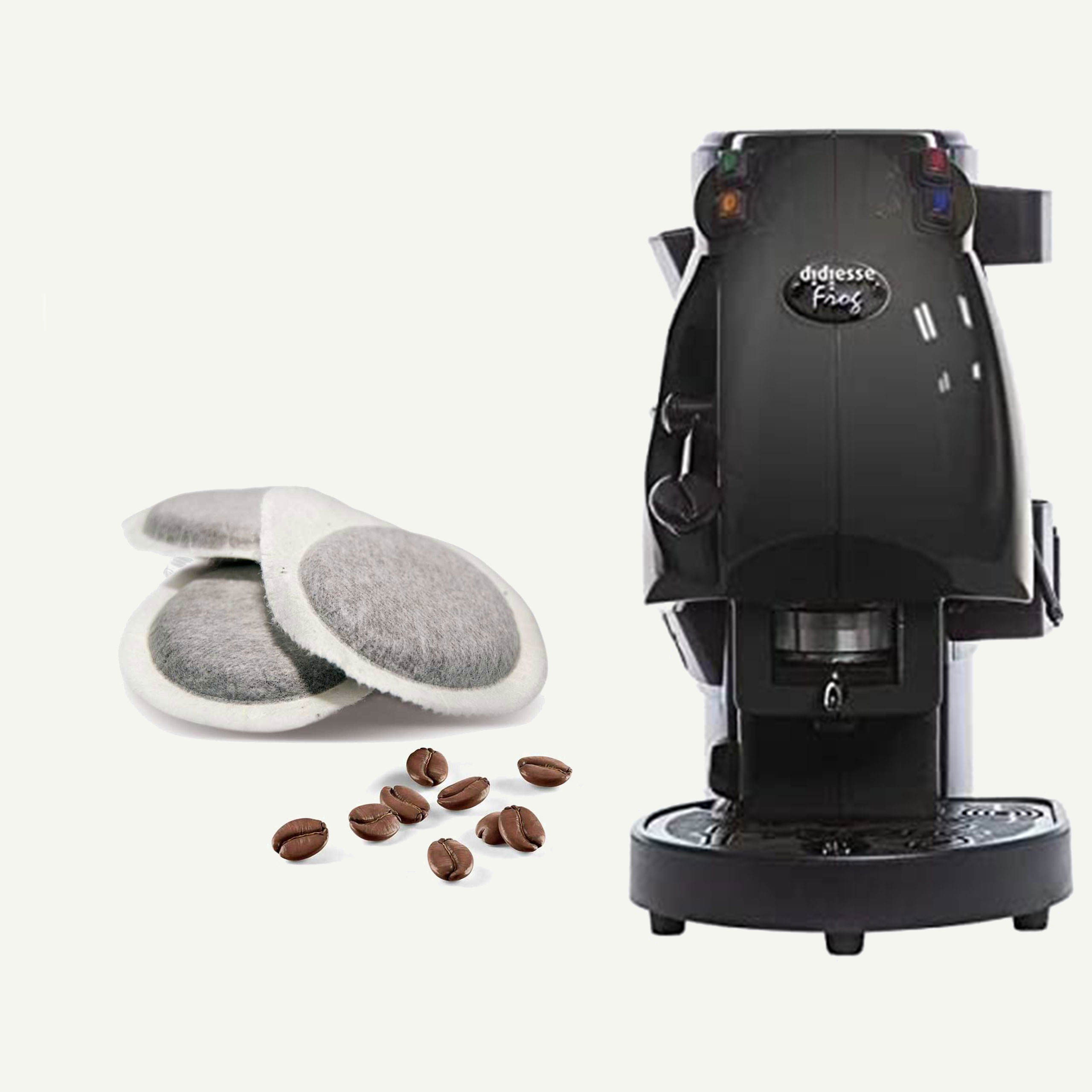 Macchina Caffè Didiesse Frog utilizza cialde filtrocarta 44mm ESE –  Espressioni Caffè – Quando l'abitudine diventa Passione